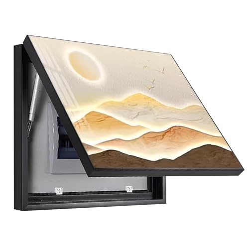 dvnFWKc Elektrische Panel Abdeckung, Dekorative Malerei for Stromzählerkästen. Abdeckung for Stromzählerkästen, versteckte Abdeckung for Verteilerkästen, Wandmalerei(A,60x50cm/23.6x19.7inch) von dvnFWKc