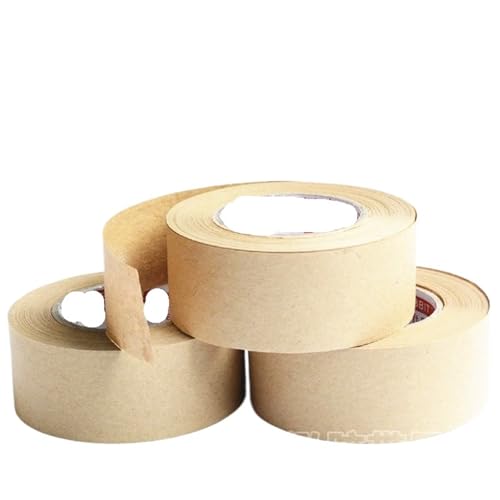 dvnFWKc Mehrzweckband, 1 Stück Nasswasser-Kraftpapier-Leder-Dichtungsband, Aquarell-Spezialband, Hydrosol-Klebeband, Klebeband, 30 Meter, 24 mm/36 mm/48 mm/58 mm(24mm*30M) von dvnFWKc