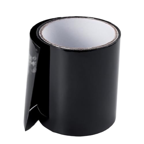dvnFWKc Mehrzweckband, Breite 5/10/20/30 cm Wasserdichtes Klebeband Fix Tapes Patch Bond Super Starke gummierte wasserdichte Dichtung Reparatur Klebstoffe Rohr Stop Leck(Black,10cm X 10CM) von dvnFWKc