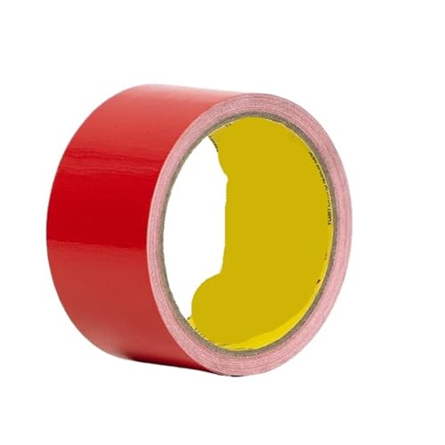 dvnFWKc Mehrzweckband, Superklebendes Gewebe-Klebeband, Fensterdichtungsband verhindert Windlecks, hält warm, blockiert Wasser und hinterlässt keinen Kleber, 2 Rollen(Red) von dvnFWKc