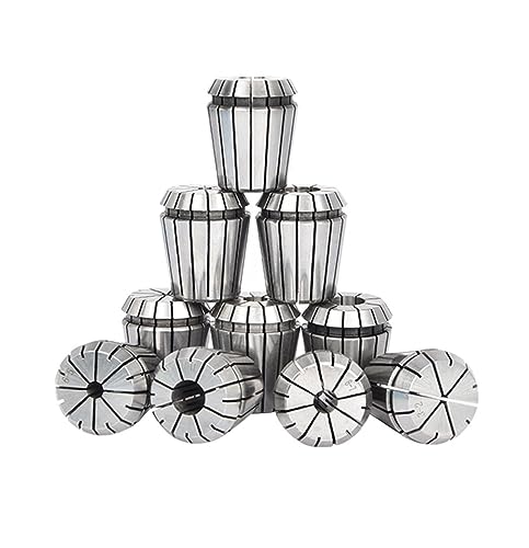 dvnFWKc Precision Spring Collet Set, ER50 Spannzange 6-36 mm Federspannzange Graviermaschine Spindelklemme Werkzeughalter Klemmdrehzange 1 Stück(ER50-32mm) von dvnFWKc