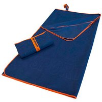 Dyckhoff Mikrofaser Handtuch mit Reißverschluss marine 60,0 x 120,0 cm von dyckhoff