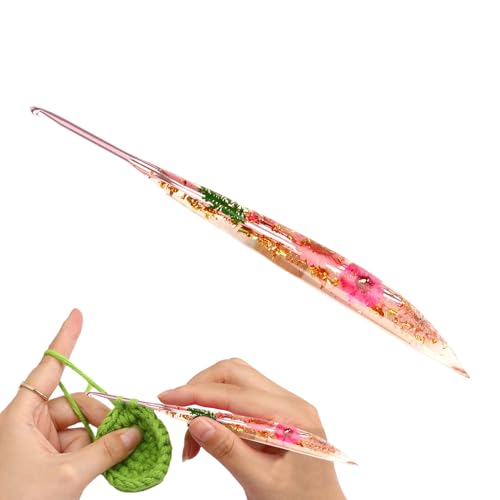 dzqad Ergonomische Häkelnadeln | Komfortable Häkelnadel Mit Blumenmuster Griff Für Handarbeiten | Rutschfeste Häkelnadel Für Anfänger Erwachsene Handwerk Enthusiasten Hüte Geburtstag Schals Pullover dzqad Ergonomische Häkelnadeln | Komfortable Häkelnadel Mit Blumenmuster Griff Für Handarbeiten | Rutschfeste Häkelnadel Für Anfänger Erwachsene Handwerk Enthusiasten Hüte Geburtstag Schals Pullover von dzqad