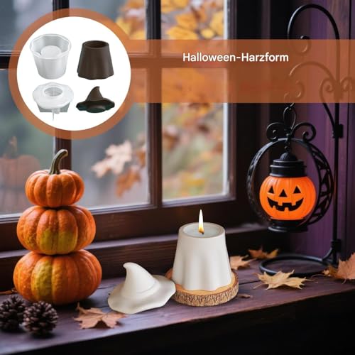 dzqad Geist Glas Form,Aufbewahrungsdose Epoxidharz Form Mit Deckel - Halloween Silikonformen Für Kerzenbecher Resin Aufbewahrungsgläser Schmuck Organizer Behälter dzqad Geist Glas Form,Aufbewahrungsdose Epoxidharz Form Mit Deckel - Halloween Silikonformen Für Kerzenbecher Resin Aufbewahrungsgläser Schmuck Organizer Behälter von dzqad
