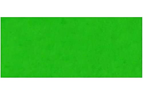 Grünes Haftpapier - fluoreszierende Etiketten - strahlend. 75 Blatt A4 von e-dama