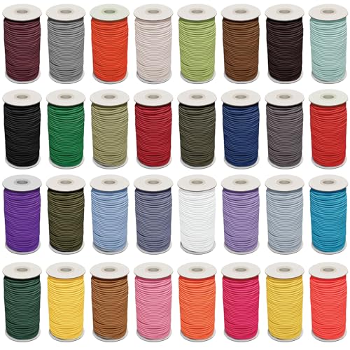 e-kurzwaren 5m Gummikordel 1mm / 2mm / 2,5mm / 3mm / 4mm / 5mm Hutgummi hochwertig Rundgummi Gummischnur elastisch Handwerk 32 Farben e-kurzwaren 5m Gummikordel 1mm / 2mm / 2,5mm / 3mm / 4mm / 5mm Hutgummi hochwertig Rundgummi Gummischnur elastisch Handwerk 32 Farben von e-kurzwaren