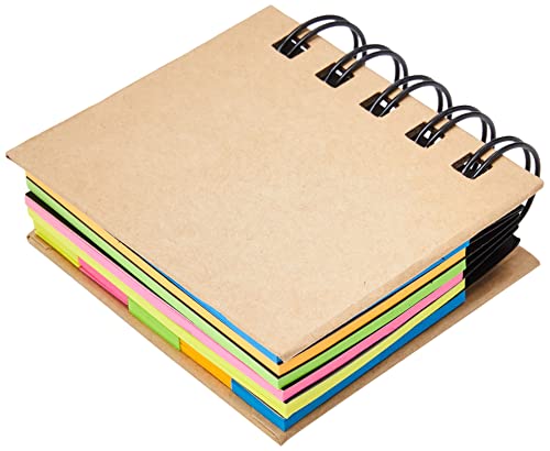 eBuyGB Haftnotizen Box Multi Memo Notizblock Portfolio, 5 Farben, braun eBuyGB Haftnotizen Box Multi Memo Notizblock Portfolio, 5 Farben, braun von eBuyGB