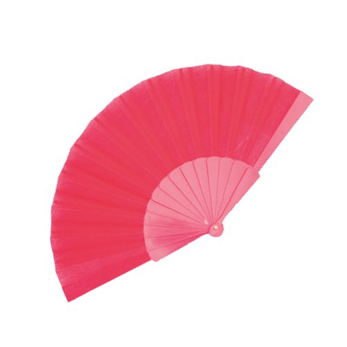 eBuyGB Handheld Pretty Fan – Wedding Favour und Zubehör, Plastik, Fuchsia, 26.59 x 24.99 x 3.99 cm von eBuyGB