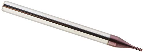 3mm Vollhartmetall Schaftfräser | 4 Schneiden | Helix 35 von eChain Tool