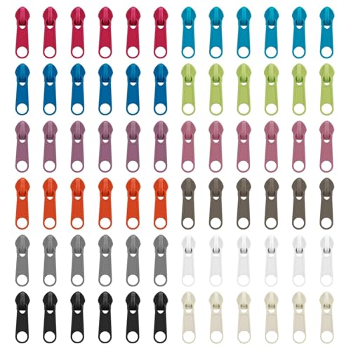 72 Stück Buntes #5 Reißverschluss-Reparaturset Schieberegler Zur Verwendung In 12 Farben, Ideal für Kleidung, Gepäck, Rucksäcke, Jacken und Mehr - Vielseitig Einsetzbar und Einfach zu Verwenden 72 Stück Buntes #5 Reißverschluss-Reparaturset Schieberegler Zur Verwendung In 12 Farben, Ideal für Kleidung, Gepäck, Rucksäcke, Jacken und Mehr - Vielseitig Einsetzbar und Einfach zu Verwenden von eModwey