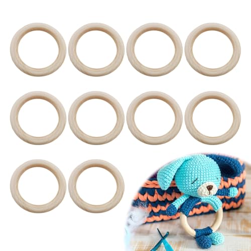 Holzring Hölzern für 10 pc Basteln DIY Handwerk Ring, Schmuckherstellung, Baby Spielzeug und Dekorationen, Glatt Polierte Oberfläche, Umweltfreundlich - 70mm Durchmesser Holzring Hölzern für 10 pc Basteln DIY Handwerk Ring, Schmuckherstellung, Baby Spielzeug und Dekorationen, Glatt Polierte Oberfläche, Umweltfreundlich - 70mm Durchmesser von eModwey