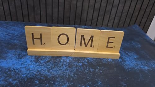 Esplanade Holz-Buchstabenfliese – Büro-Tischdekorationsartikel – Wortblock "Home", Scrabble-inspirierte Schaustücke für Heimdekoration, wendbares Design, austauschbare Buchstaben, 31,1 x 2,5 x 10,2 cm Esplanade Holz-Buchstabenfliese – Büro-Tischdekorationsartikel – Wortblock "Home", Scrabble-inspirierte Schaustücke für Heimdekoration, wendbares Design, austauschbare Buchstaben, 31,1 x 2,5 x 10,2 cm von eSplanade