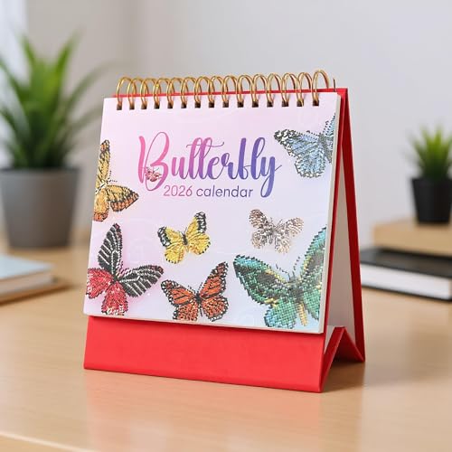 2026 DIYS Diamant Kunst Tischkalender, Diamant Kunst Malerei Monatliche Flipes Tischkalender 2026 Von Jan 2026Dez, Diamond Art Painting Tischkalender2026 (A) von eaacaa