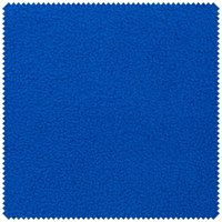 Fleece-Stoff "Antipeeling", Uni - Mittelblau von Blau