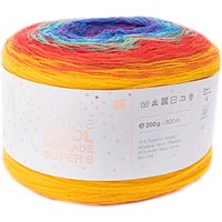 Rico Creative Wool Dégradé Super 6 - Regenbogen von Multi