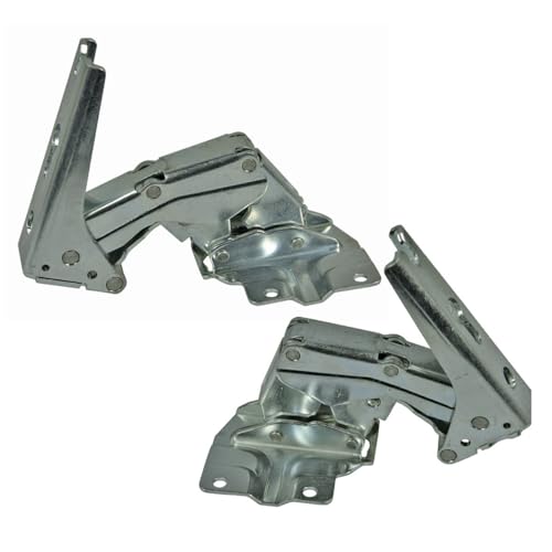 easyPART Kompatibel/Ersatz für Miele 12004051 Set Tür Scharnier Oben + unten Kühlschrank Siemens von easyPART