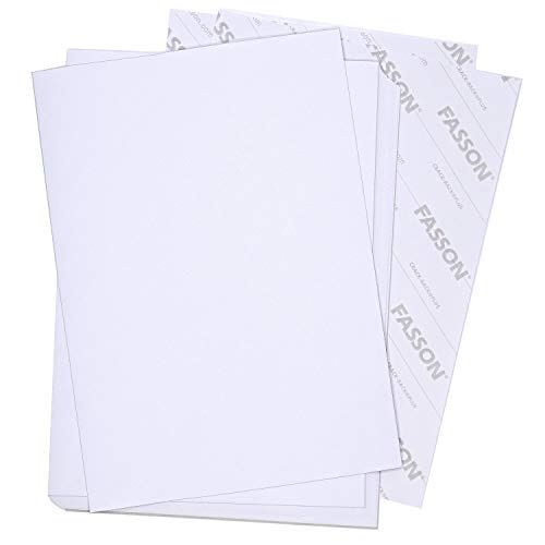Premium Haftpapier DIN A4 I 250 Blatt in weiß matt I FASSON Crack Back-Plus I Klebe Papier Aufkleber selbstklebend bedruckbar I AZ_067 von younikat