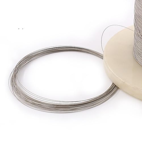 easyhaha 0,17/0,2/0,25/0,33/0,39/0,45mm Sägeblätter Metalldraht Diamant Sägedraht for Diamant Emery Jade Glas DIY Schneiden (Color : 2m, Size : 0.45mm) von easyhaha