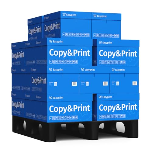 NEU! Easyprint Druckerpapier Kopierpapier 125000 Blatt 25 x 5000 A4 Premium Hochweiß CIE 160 Testsieger PEFC Umweltzertifikat NEU! Easyprint Druckerpapier Kopierpapier 125000 Blatt 25 x 5000 A4 Premium Hochweiß CIE 160 Testsieger PEFC Umweltzertifikat von easyprint