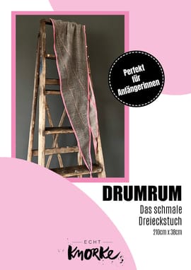 Drumrum - schmales Dreieckstuch Drumrum - schmales Dreieckstuch von echt Knorke