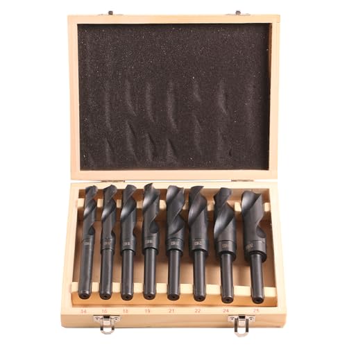 echtools 8-tlg. HSS-Schaftbohrer Set 14-25 mm echtools 8-tlg. HSS-Schaftbohrer Set 14-25 mm von echtools