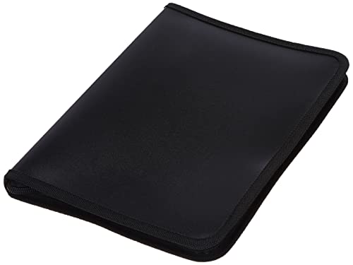 Eco-Eco eco089 Präsentationsblock, A5, 50% recycelt, 30 Fächer, Schwarz, Reißverschluss, Aktenordner, Kunstwerk-Portfolio mit Kunststoffhüllen, Schwarz Eco-Eco eco089 Präsentationsblock, A5, 50% recycelt, 30 Fächer, Schwarz, Reißverschluss, Aktenordner, Kunstwerk-Portfolio mit Kunststoffhüllen, Schwarz von eco-eco