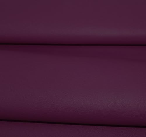 econuk - Kunstleder Bordeaux, 140 cm x 50 cm, Polsterstoff, Weich für Bastelarbeiten, Möbel, Sofa, Sitz, Stuhl, Taschen von econuk
