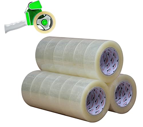 ecosa Transparentes Klebeband 36 Rollen á 66 m x 50 mm 43my | Verpackungsband | Packband transparent | Starkes Paketklebeband | Paketband durchsichtig | Packetbandrollen ecosa Transparentes Klebeband 36 Rollen á 66 m x 50 mm 43my | Verpackungsband | Packband transparent | Starkes Paketklebeband | Paketband durchsichtig | Packetbandrollen von ecosa