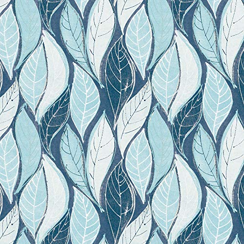 ecosoul Wachstuchtischdecke Autumn Wave Blätter türkis blau Meterware glatt abwaschbar Outdoor Tischdecke Breite:140cm Länge:300cm ecosoul Wachstuchtischdecke Autumn Wave Blätter türkis blau Meterware glatt abwaschbar Outdoor Tischdecke Breite:140cm Länge:300cm von ecosoul