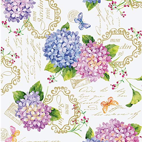 ecosoul Wachstuchtischdecke Hortensie Blumen Schmetterlinge bunt Wachstischdecke Meterware glatt abwaschbar Gartentischdecke Schutzdecke Breite:140cm Länge:100cm ecosoul Wachstuchtischdecke Hortensie Blumen Schmetterlinge bunt Wachstischdecke Meterware glatt abwaschbar Gartentischdecke Schutzdecke Breite:140cm Länge:100cm von ecosoul