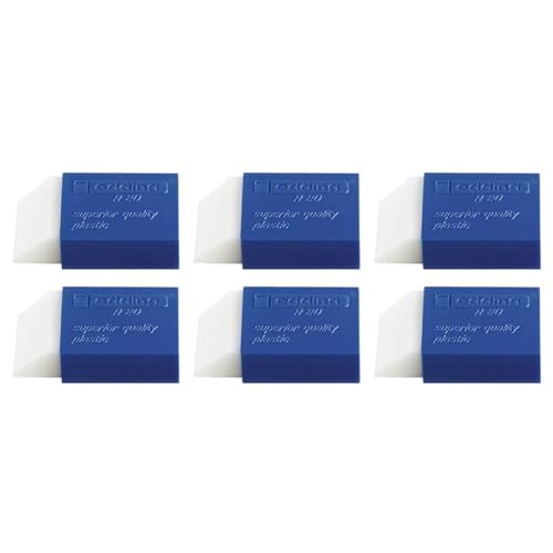 EDDING Radiergummi R20 Plastic Superior, 6 Stück EDDING Radiergummi R20 Plastic Superior, 6 Stück von edding