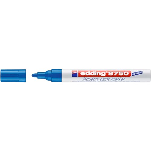 EDDING Set mit 10 Markern für Farbe 8750, speziell für Industrie, Blau, 2-4 mm EDDING Set mit 10 Markern für Farbe 8750, speziell für Industrie, Blau, 2-4 mm von edding