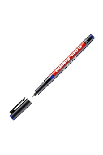 Edding 140 003 140 S - OHP-Marker, Permanent, 0,3 mm, blau, 1 Stück Edding 140 003 140 S - OHP-Marker, Permanent, 0,3 mm, blau, 1 Stück von edding