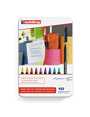 Edding 4-1200-10 Fasermaler sortiert Inh.10 Edding 4-1200-10 Fasermaler sortiert Inh.10 von edding