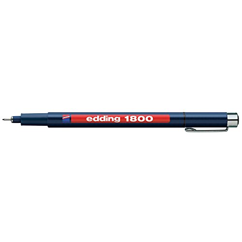 Edding 4-180005001 edding 1800 Fineliner Schwarz 0.5 mm 1 St. Edding 4-180005001 edding 1800 Fineliner Schwarz 0.5 mm 1 St. von edding