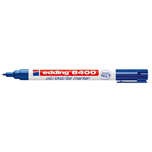 Edding 4-8400003 Faserschreiber CD Marker blau Edding 4-8400003 Faserschreiber CD Marker blau von edding