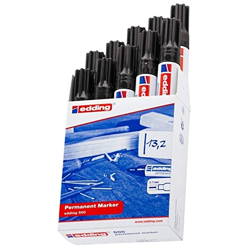 Edding 500 Permanent Marker Black500-001 Edding 500 Permanent Marker Black500-001 von edding