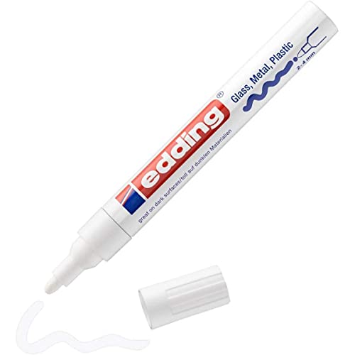 Edding 750 Creative Permanentmarker, lackierte Tinte, für alle Oberflächen, 2-4 mm Spitze, 6 Stück Edding 750 Creative Permanentmarker, lackierte Tinte, für alle Oberflächen, 2-4 mm Spitze, 6 Stück von edding