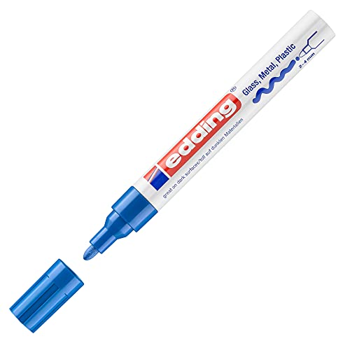 Edding 750 Permanentmarker für fast alle Oberflächen, blau Edding 750 Permanentmarker für fast alle Oberflächen, blau von edding