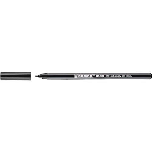 Edding Fasermaler 1255 calligraphy pen, 2,0 mm, schwarz Edding Fasermaler 1255 calligraphy pen, 2,0 mm, schwarz von edding