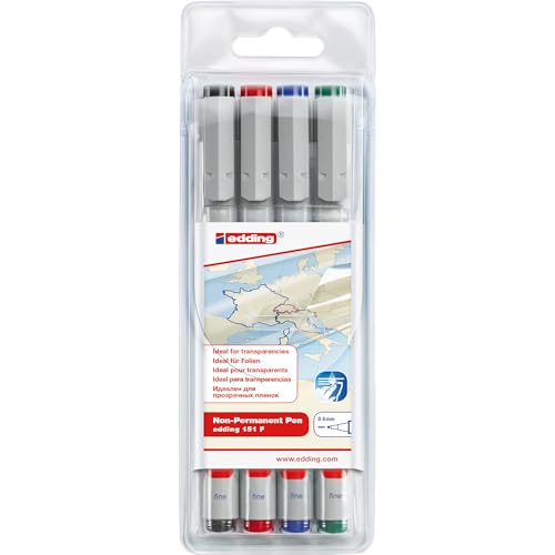 Edding OHP-Marker 0,6mm sortiert Edding OHP-Marker 0,6mm sortiert von edding