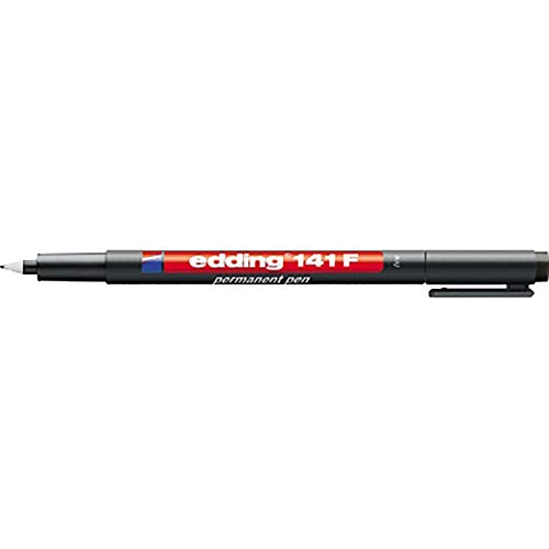 Edding OHP-Marker edding 141 F permanent, 0,6 mm, Schwarz Edding OHP-Marker edding 141 F permanent, 0,6 mm, Schwarz von edding