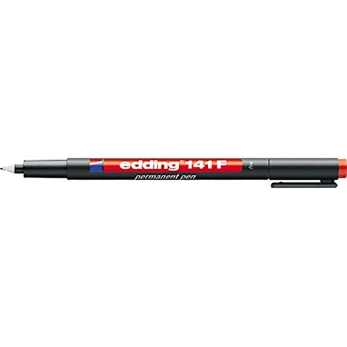 Edding OHP-Marker edding 141 F permanent, 0,6 mm, rot von edding