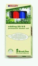 Edding Permanentmarker 22 EcoLine, nachfllbar, 1 - 5 mm, sortiert von edding