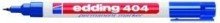 Edding Permanentmarker 404, nachfllbar, 0,75 mm, blau Edding Permanentmarker 404, nachfllbar, 0,75 mm, blau von edding