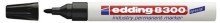 Edding Permanentmarker 8300 industry, 1,5-3 mm, schwarz Edding Permanentmarker 8300 industry, 1,5-3 mm, schwarz von edding