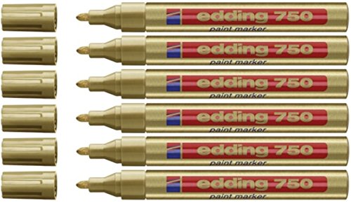 Edding e-750 CR paintmarker gold von edding