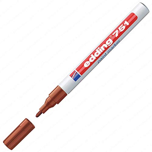 Glanzlack-Marker creative 751, 1-2mm, braun Glanzlack-Marker creative 751, 1-2mm, braun von edding