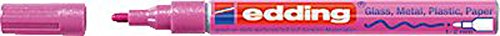 Glanzlack-Marker creative 751, 1-2mm, pink-metallic Glanzlack-Marker creative 751, 1-2mm, pink-metallic von edding