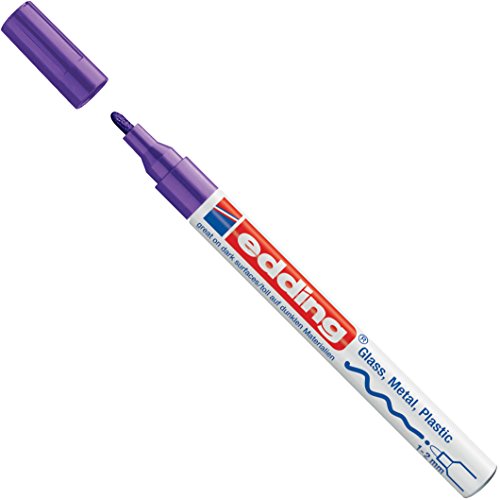 Glanzlack-Marker creative 751, 1-2mm, violett Glanzlack-Marker creative 751, 1-2mm, violett von edding